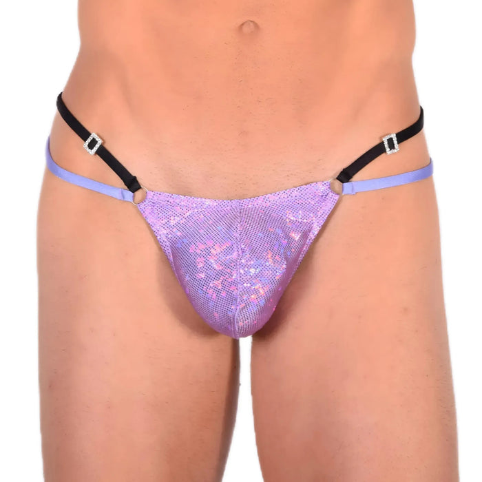 M SMU Sexy Party Purple Thong 33543 MX13