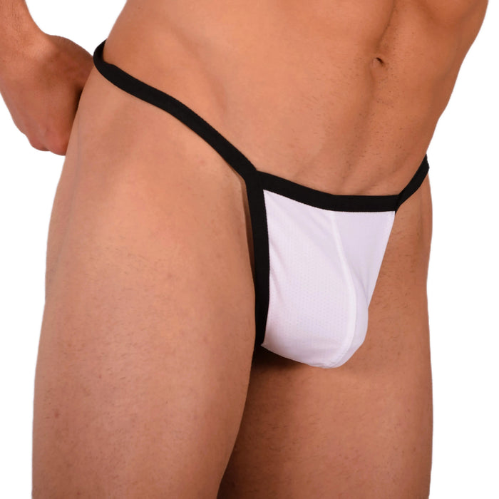 M SMU Sexy Pure White String 33929 MX18