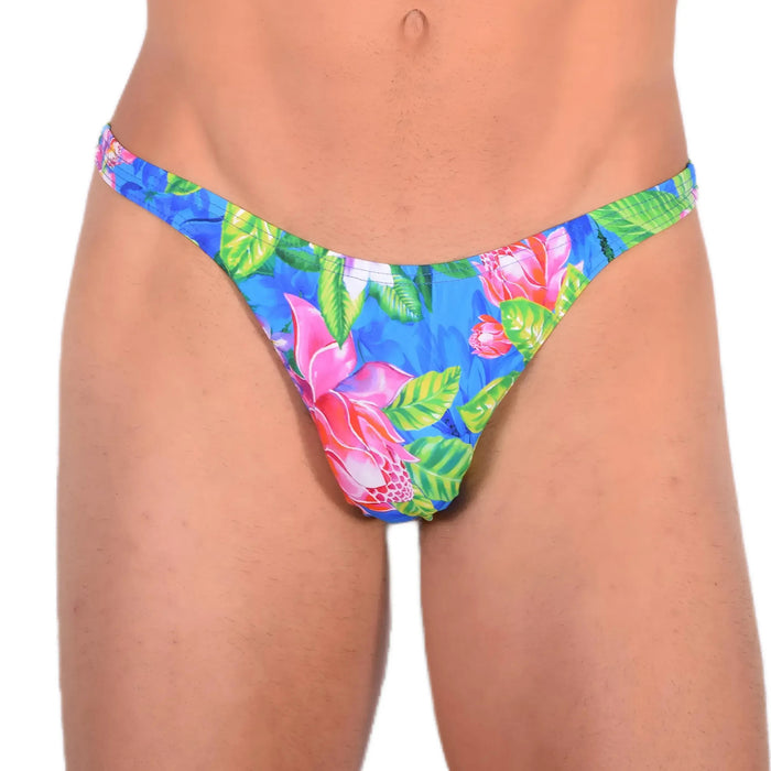 S SMU Sensual Ocean Blue Thong 33560 MX13