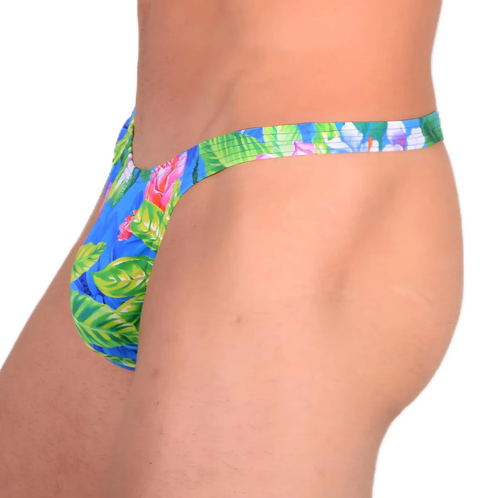 S SMU Sensual Ocean Blue Thong 33560 MX13