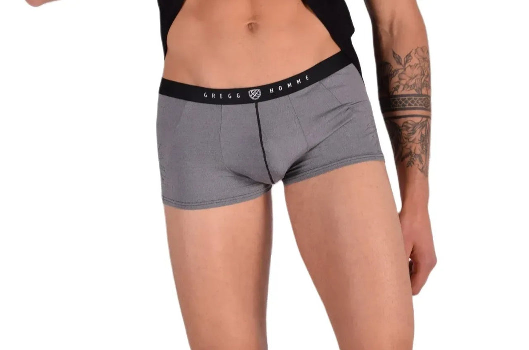 Medium Kit Gregg Homme T-Shirt & Boxer Black/Grey 33657 MX14