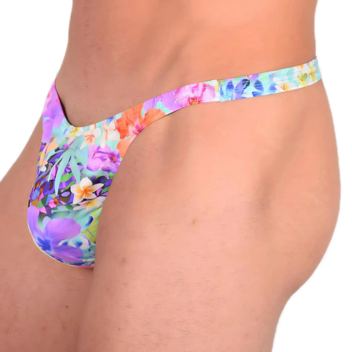 S SMU Sensual Thong Floral Explosion 33571 MX13