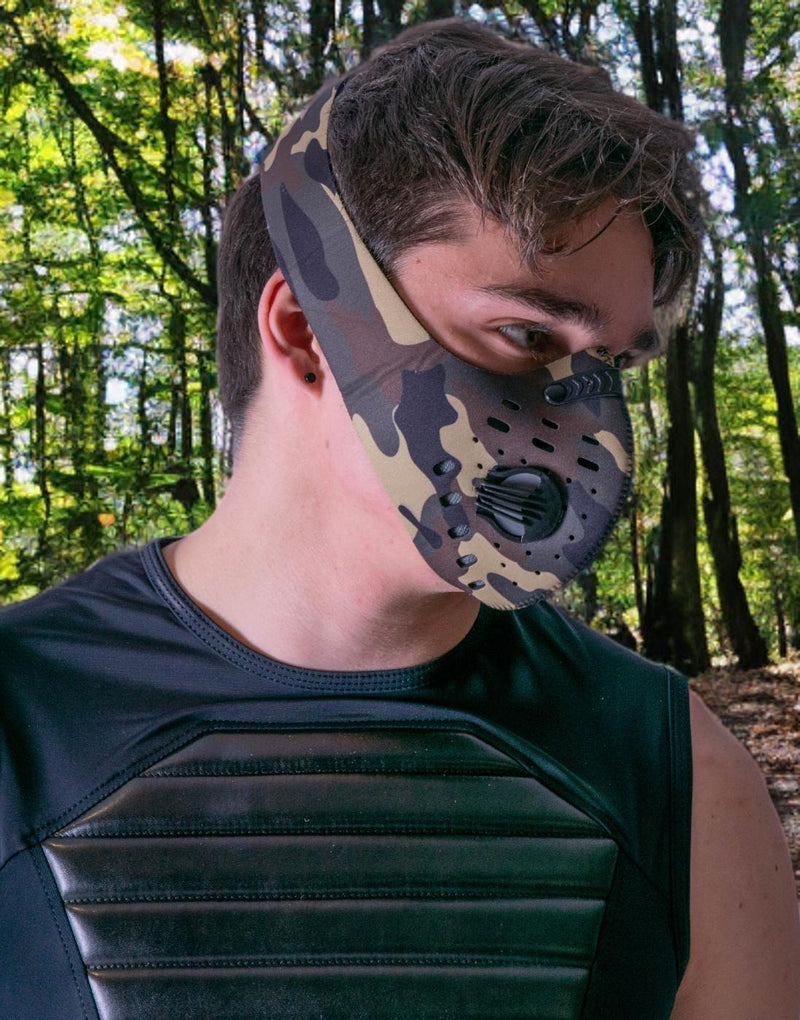 MASKULO EnForce Mask Camouflage print Neoprene Army Mask AC134 34