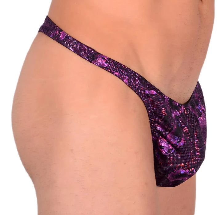 M SMU Sensual Thong Purple Party 33591 MX13