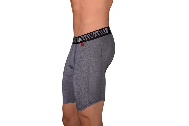 LVW AMSTERDAM Tight Sport Shorts Gym Jammer Activewear Charcoal 20