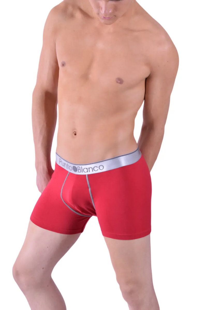 Punto Blanco Boxer Glam Boxers Spain Quality Cotton Red 3472 19