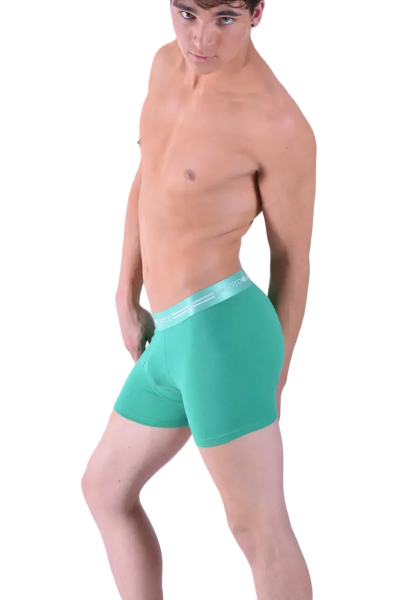 Punto Blanco Boxer Chroma Organic Cotton Long Boxers Green 3460 12