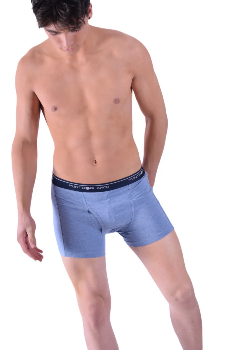 Punto Blanco Boxer Anatomic Open Fly Sky Blue 3393 23