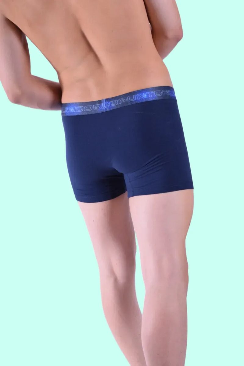 Punto Blanco Boxer Trunk Classic Star Sky Organic Cotton Navy Blue 3431 3