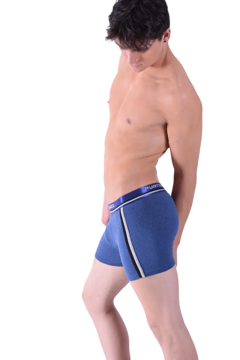 XL Punto Blanco Boxer Sport Discovery Boxers Sporty Cotton Undies Navy 3483 17