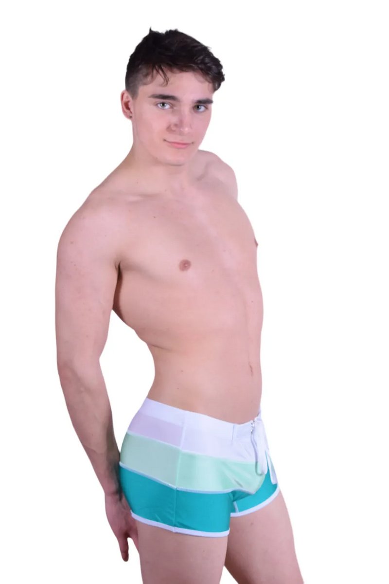 XL Swimwear JJ MALIBU IBIZA Swim-Trunk Green Swim-Short 1