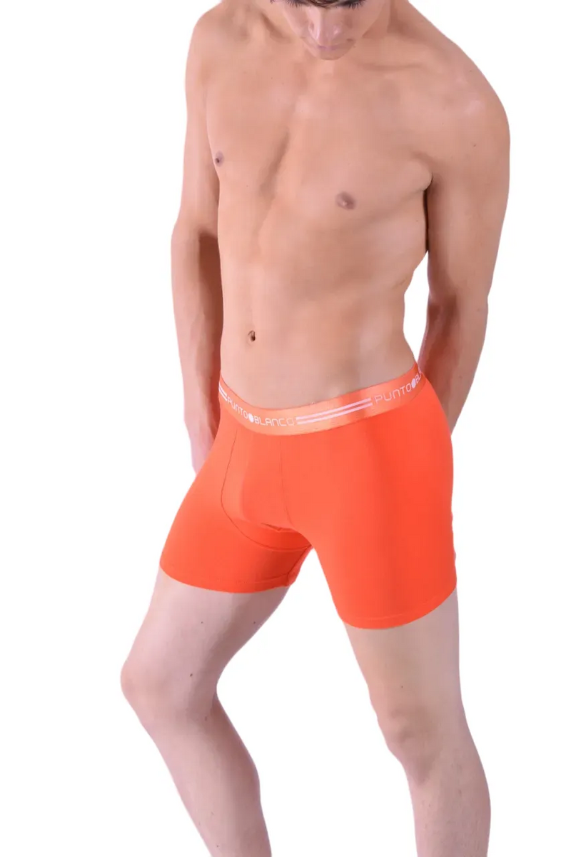 XL Punto Blanco Boxer Chroma Organic Cotton Boxers Orange 3460 12