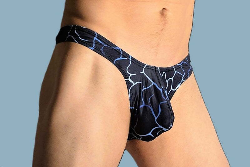 SMU Artistic Swim Tanning Thong Navy P01204-H33