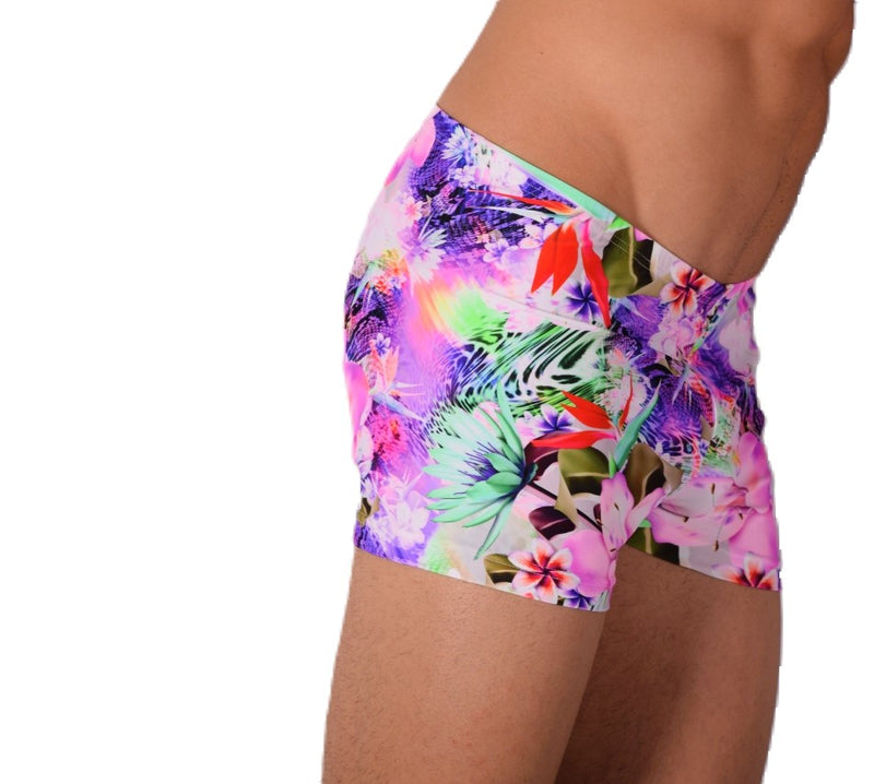 XS/S SMU Hipster Underwear Hot Flowers 43106 MX12