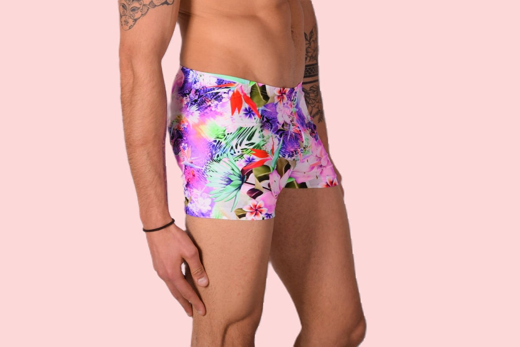 XS/S SMU Hipster Underwear Hot Flowers 43106 MX12