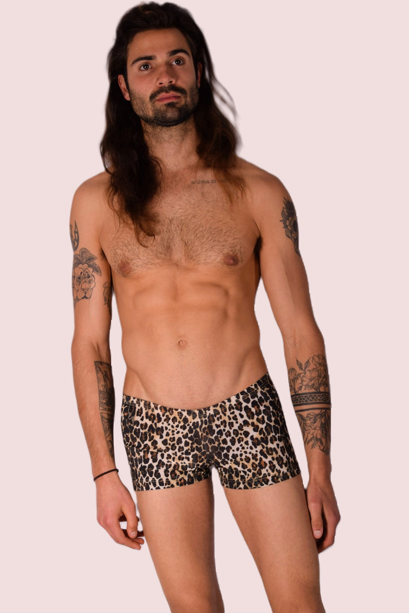 XS/S SMU Mens Hipster Leopard 43100 MX12