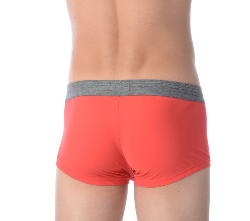 HOM Sports Boxer Snow Hipster Pour Homme RED 1