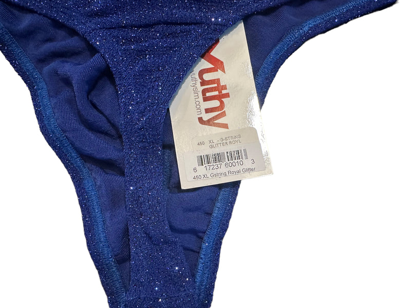 XL Vuthy 450 Glitter Royal Thong MX9-2