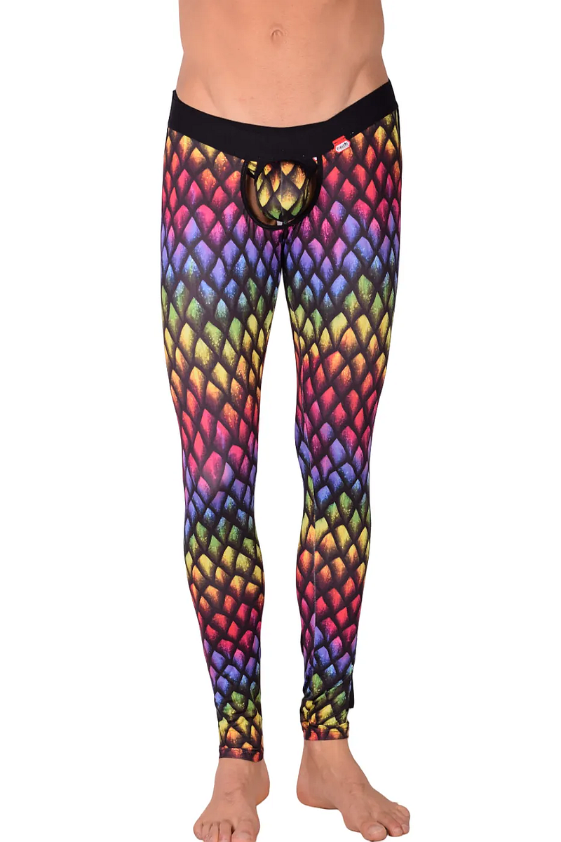 PIKANTE Rainbow Thong Super Stretch Microfiber Sleek Fits Thongs 0829 3