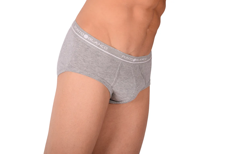 Punto Blanco Brief ORGANIX Stretchable Cotton Grey 3523 TAB7