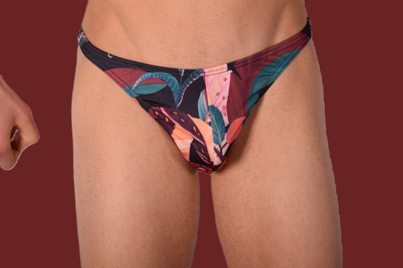 S/M SMU Mens Underwear Thong Multi Color 33327 MX11