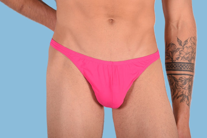 S/M SMU Mens Underwear Thong  Pink 33358 MX11