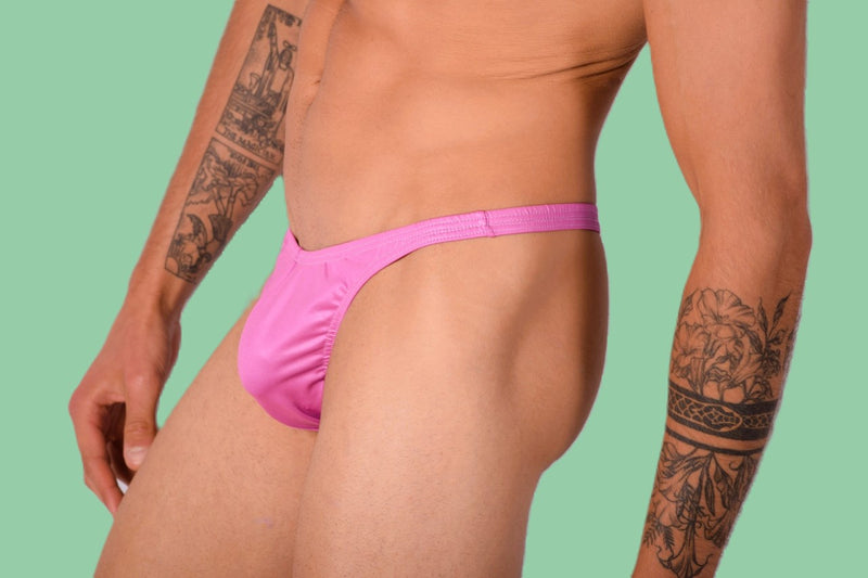 XS/S SMU Mens Hot Purple Flash Thong 33411 MX11