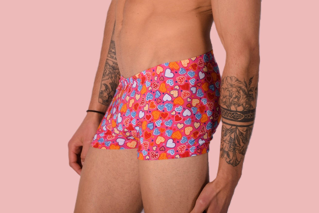 XS/S SMU Hipster Underwear Happy Hearts 43119 MX12
