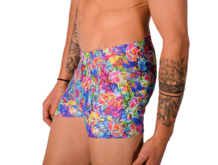 XS/S SMU Mens Swim Hipster Underwear Hot Print 43125 MX12