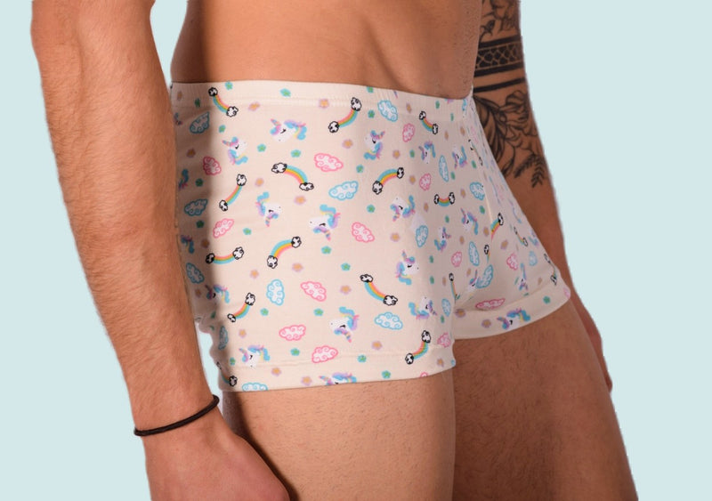 XS/S SMU Mens  Hipster Underwear Rainbow 43129 MX12