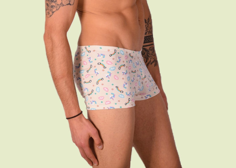 XS/S SMU Mens  Hipster Underwear Rainbow 43129 MX12