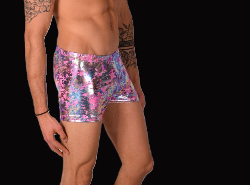 XS/S SMU Mens  Swim Hipster Underwear Splash 43131 MX12