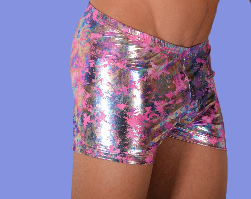 XS/S SMU Mens  Swim Hipster Underwear Splash 43131 MX12