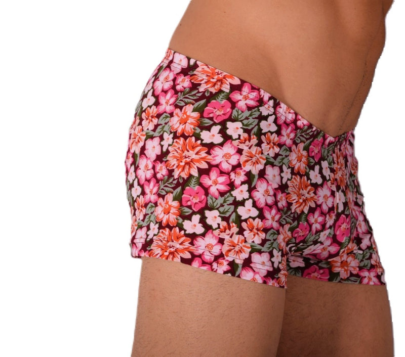 XS/S SMU Mens Hipster Underwear Flowers 43133 MX12
