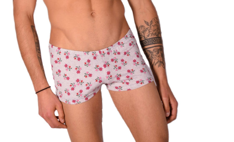 XS/S SMU Mens Hipster Flowers 43134 MX12