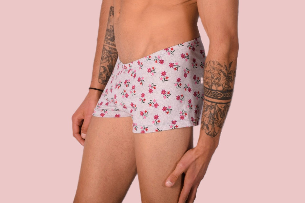 XS/S SMU Mens Hipster Flowers 43134 MX12