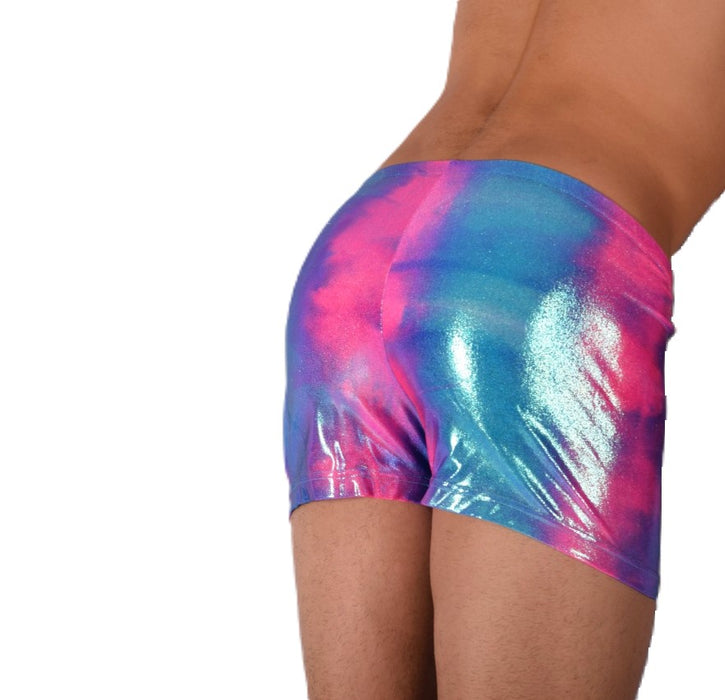 2XS/S SMU Mens  Swim Hipster Underwear Rainbow 43136 MX12