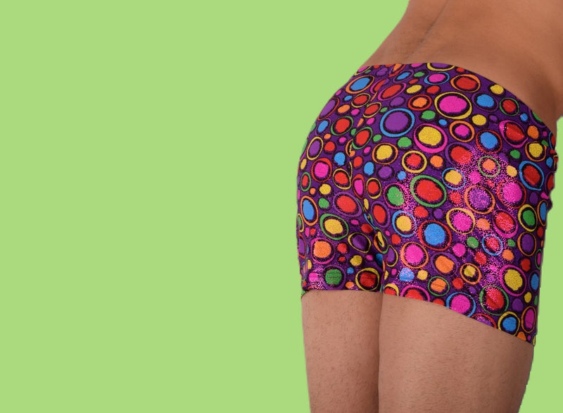 XS/S SMU Mens Hipster Underwear Sparkling Bubbles 43141 MX12