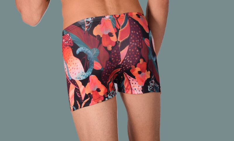XS/S SMU Mens Hipster Underwear Wild Print 43146 MX12