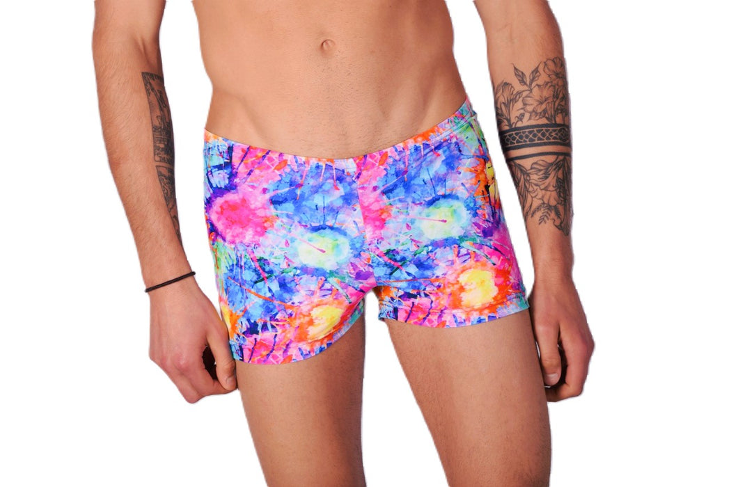XS/S SMU Mens Swim Hipster Abstract 43147 MX12