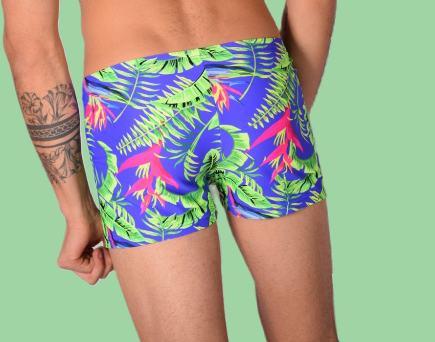 XS/S SMU Swim Hipster Underwear Plants 43149 MX12