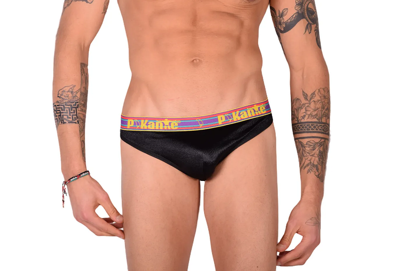 PIKANTE Jock Strap Secret Shiny Silky Jockstrap Black 9291 2