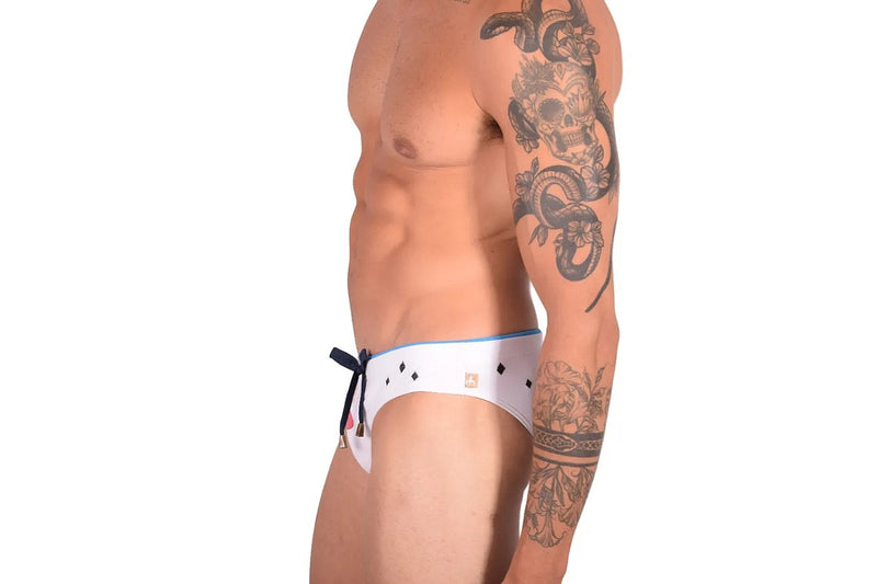 MARCUSE Monster Swim Brief Swimwear 6916 White 1