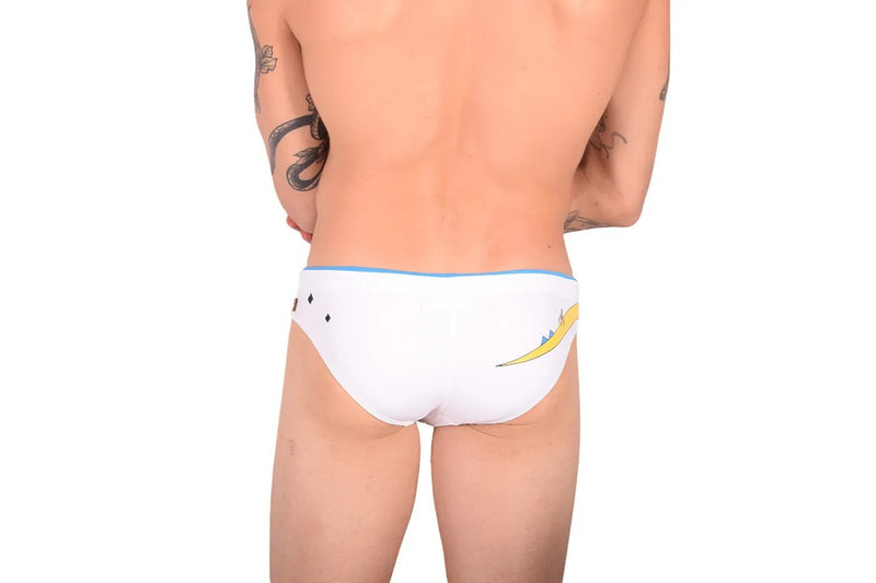 MARCUSE Monster Swim Brief Swimwear 6916 White 1