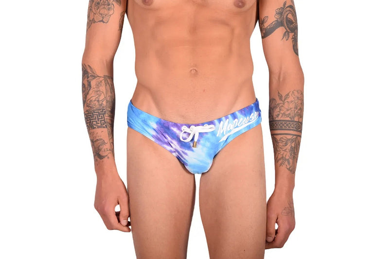 Marcuse Swimwear Paradise Briefs speedo cut Ice Blue 9617 1
