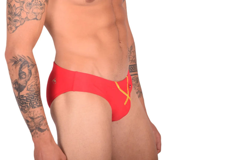 Marcuse MARX Swim Briefs Swimwear 12018 Red 1