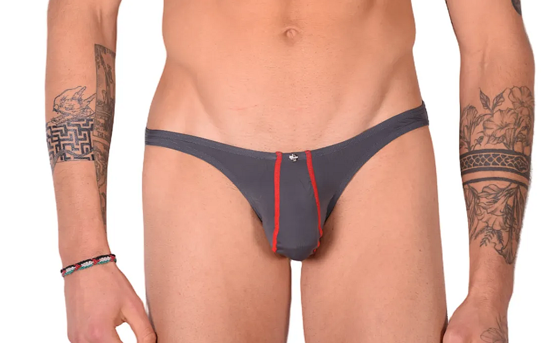 SMU Teaser Mini Briefs Grey 40603 H56