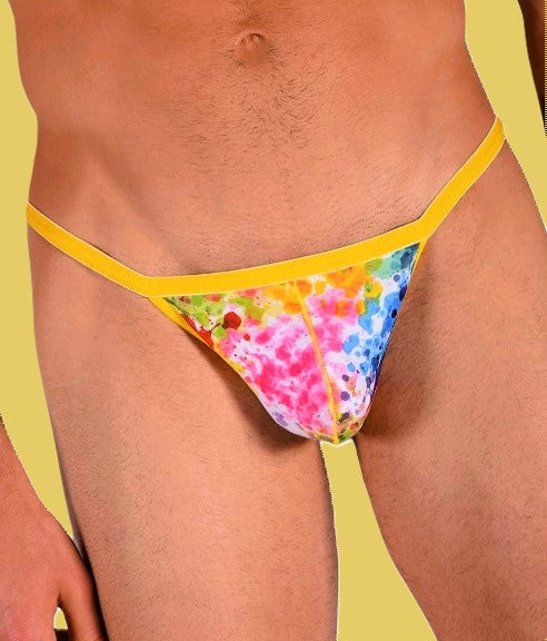 SMU Splash Tiny Tanning G-String Multicolor H04