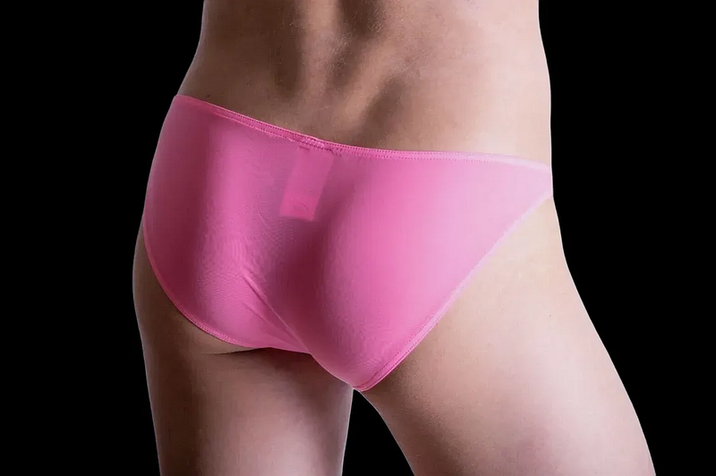 Private Structure Brief Desire Glaze Slip Bikini-Briefs Pink 3571 PRS5