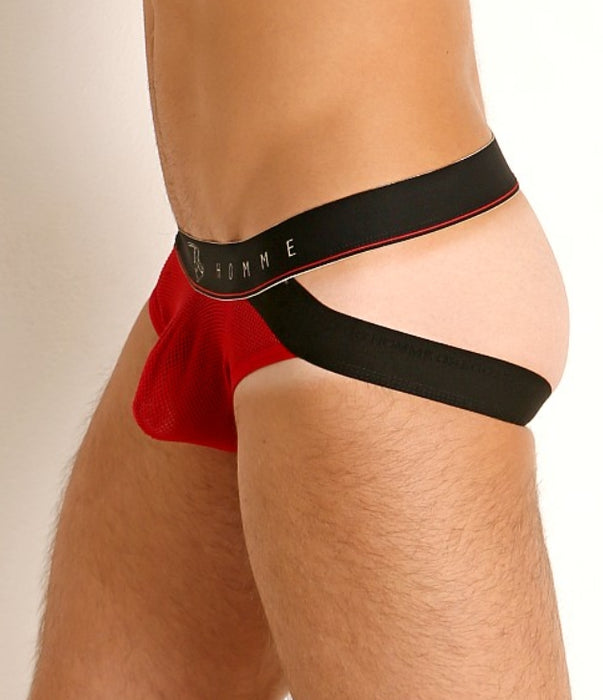 LARGE Gregg Homme 2XPOSED Jockstrap Red 180134 LARGE 1